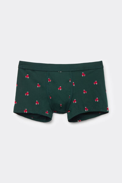 Scooter Print Natural Fresh Cotton Boxers