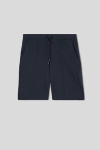 Cotton Shorts with Seam