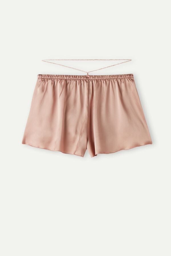 ALBERT KREUZ | Pigiama Da Uomo Maniche Corte E Pantalonicini Cotone Elasticizzato, Blu Marino Con Motivi - Foto 7