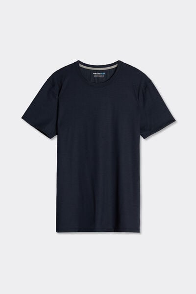 T-shirt in Lana Merino Elasticizzata