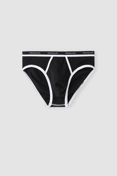 Natural Fresh Supima® Cotton Briefs with Logo