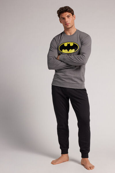 Lång pyjamas med DC Comics Batman i bomull