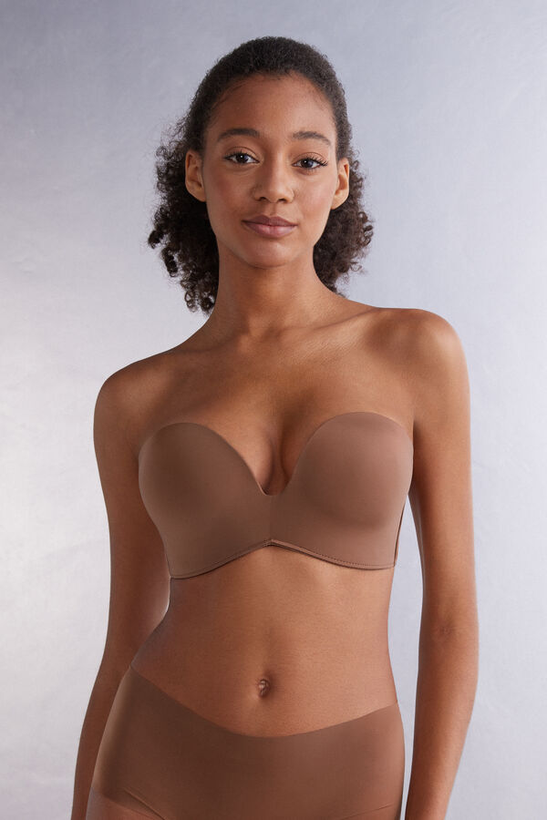 Sujetador Bandeau Laura de Microfibra Ultralight