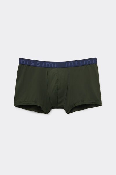 Boxershort van microfiber met logo