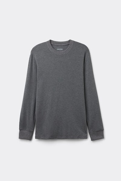 Maglia Manica Lunga in Felpa di Modal