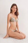 Reggiseno Super Push-up Simona Stampa Animalier Serpente Seductive Glamour