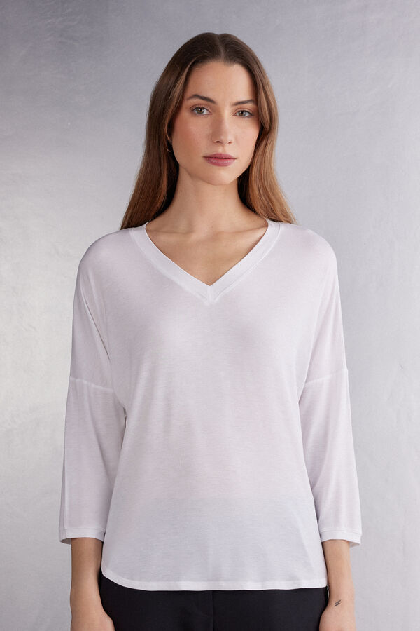 Fresh Bamboo V-Neck Top