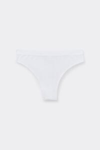 High-Waisted Cotton Brazilian Briefs