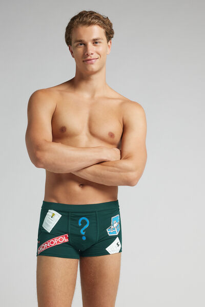 Boxers Algodão Superior Hasbro Monopoly