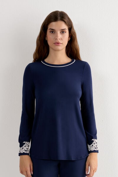 Maglia In Modal Pretty Flowers