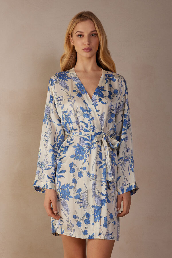 Satynowe Kimono Feeling Beautiful