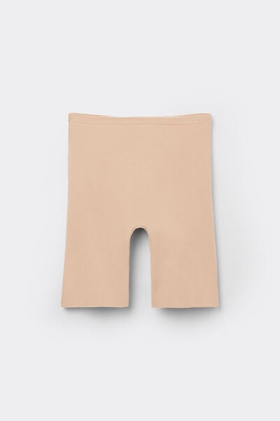 カットオフ コットン シームレス ショートパンツ