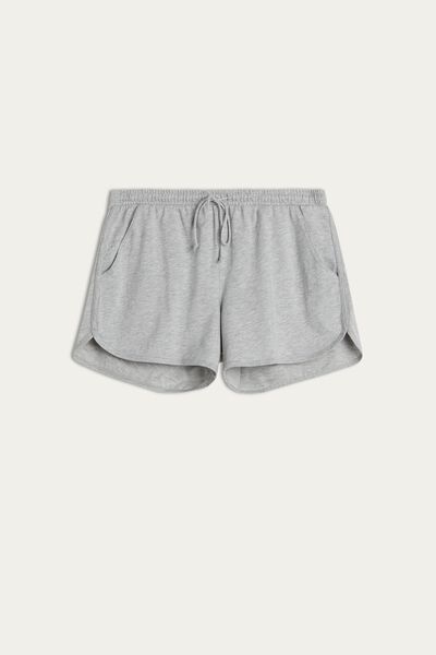Supima Cotton Shorts with Rounded Edges