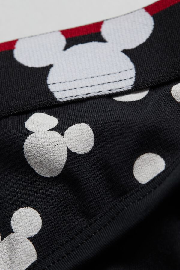 Disney Logo Print Underwear in Stretch Supima® Cotton