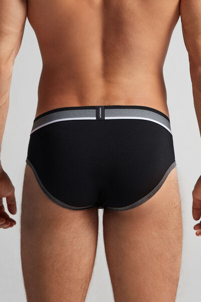 Two-Tone Stretch Supima® Cotton Briefs