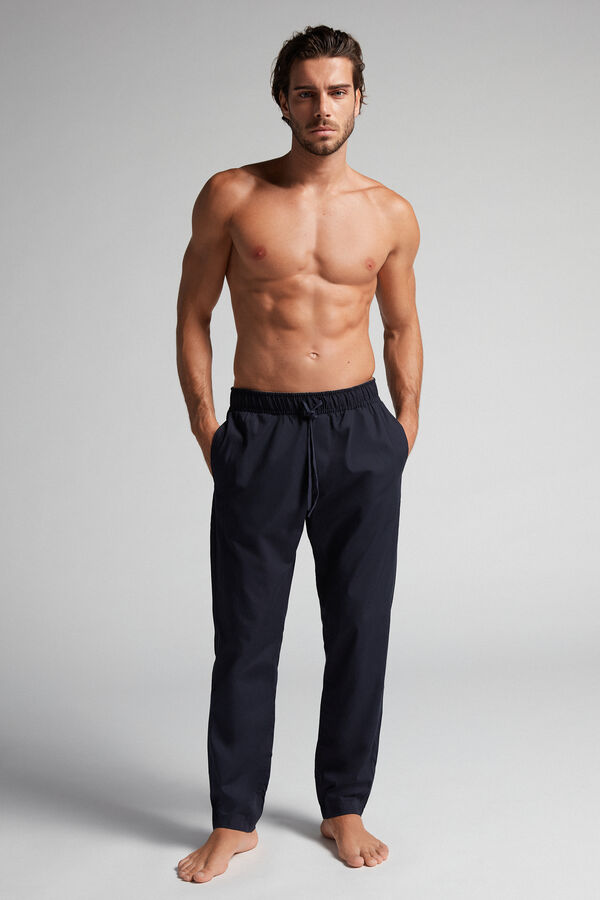 Pantalons de Tela de Cotó