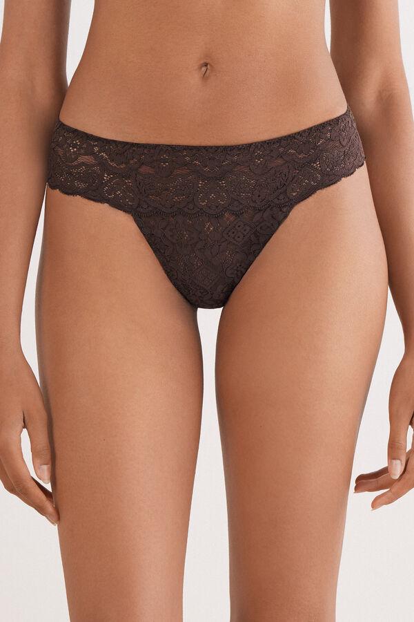 Tanga en dentelle
