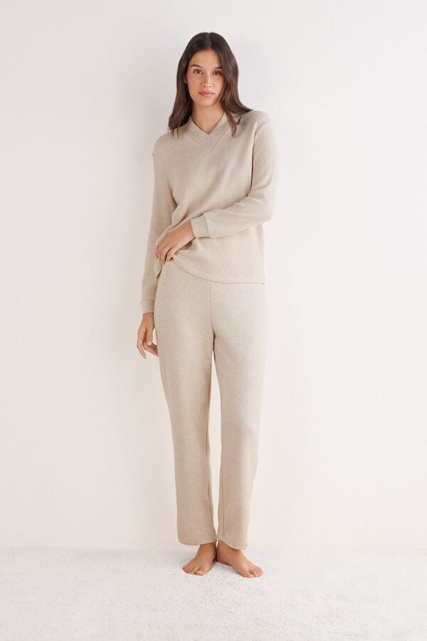 Pantaloni Lunghi Soft Tricot