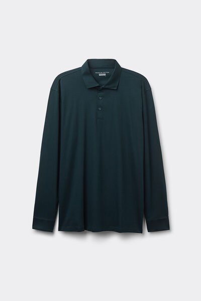 Mercerised Cotton Polo Shirt