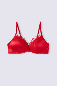 Silvia Darlings Satin Push-up Bra