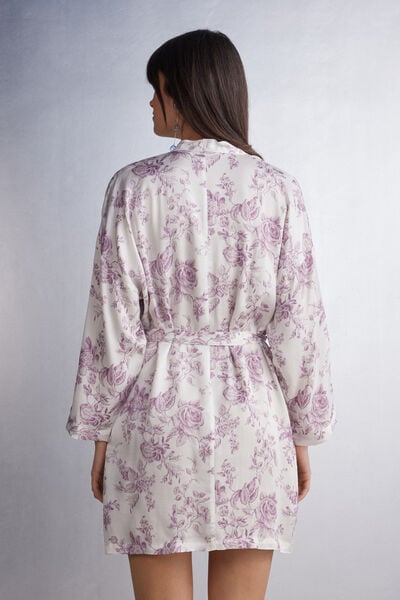 Kimono i satin Graceful Simplicity