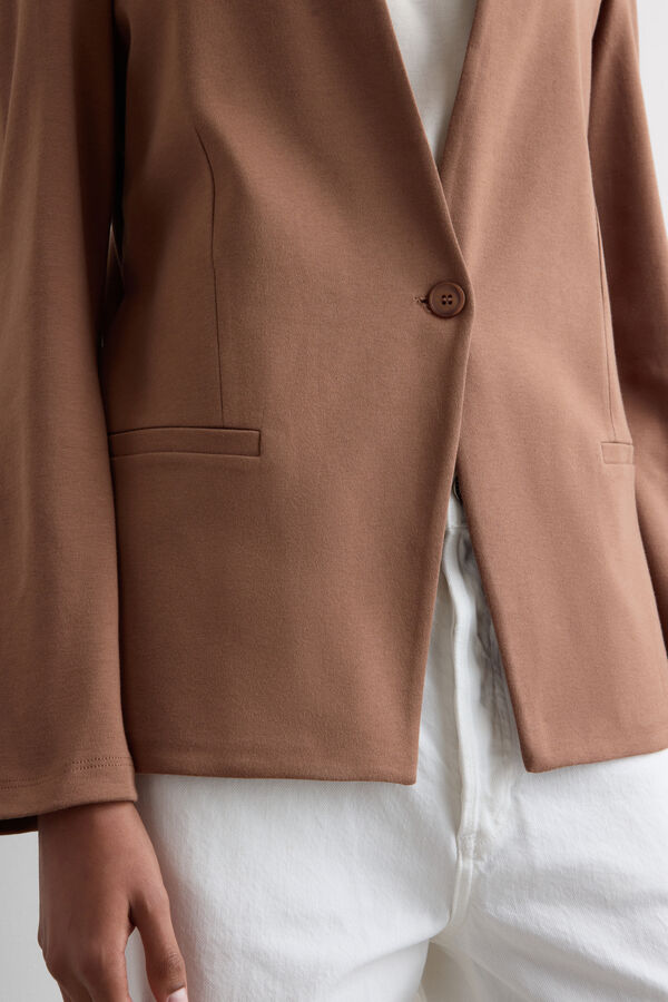 Heavyweight Cotton Button-Up Jacket