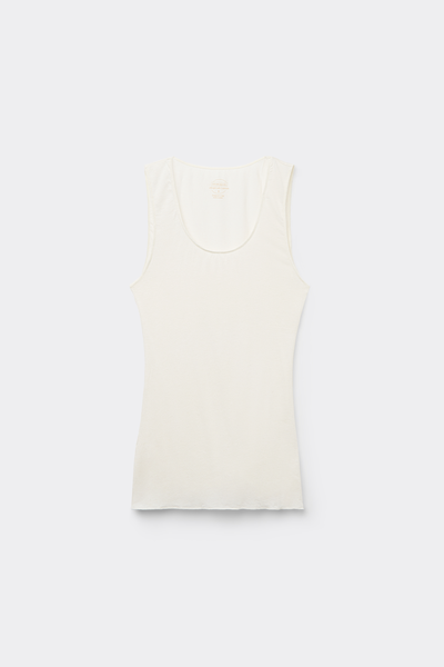 Modal Cashmere Ultralight Wide-Shoulder Top