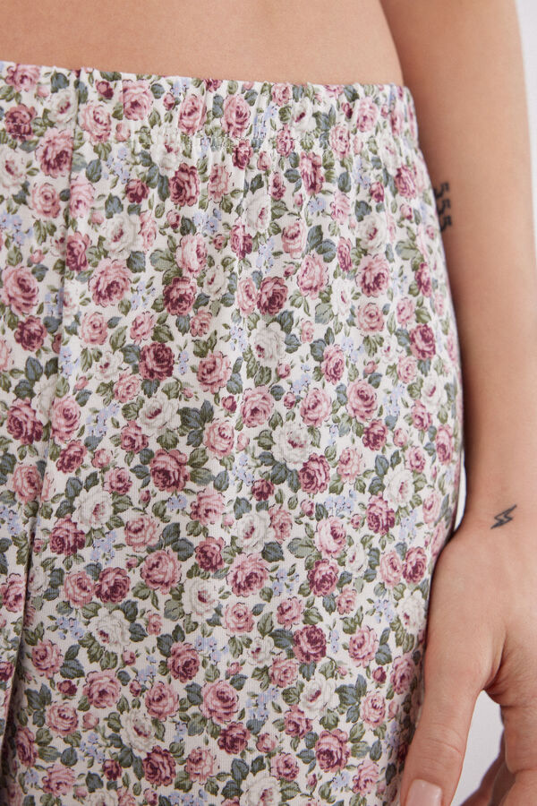 Брюки из Модала Floral Romance
