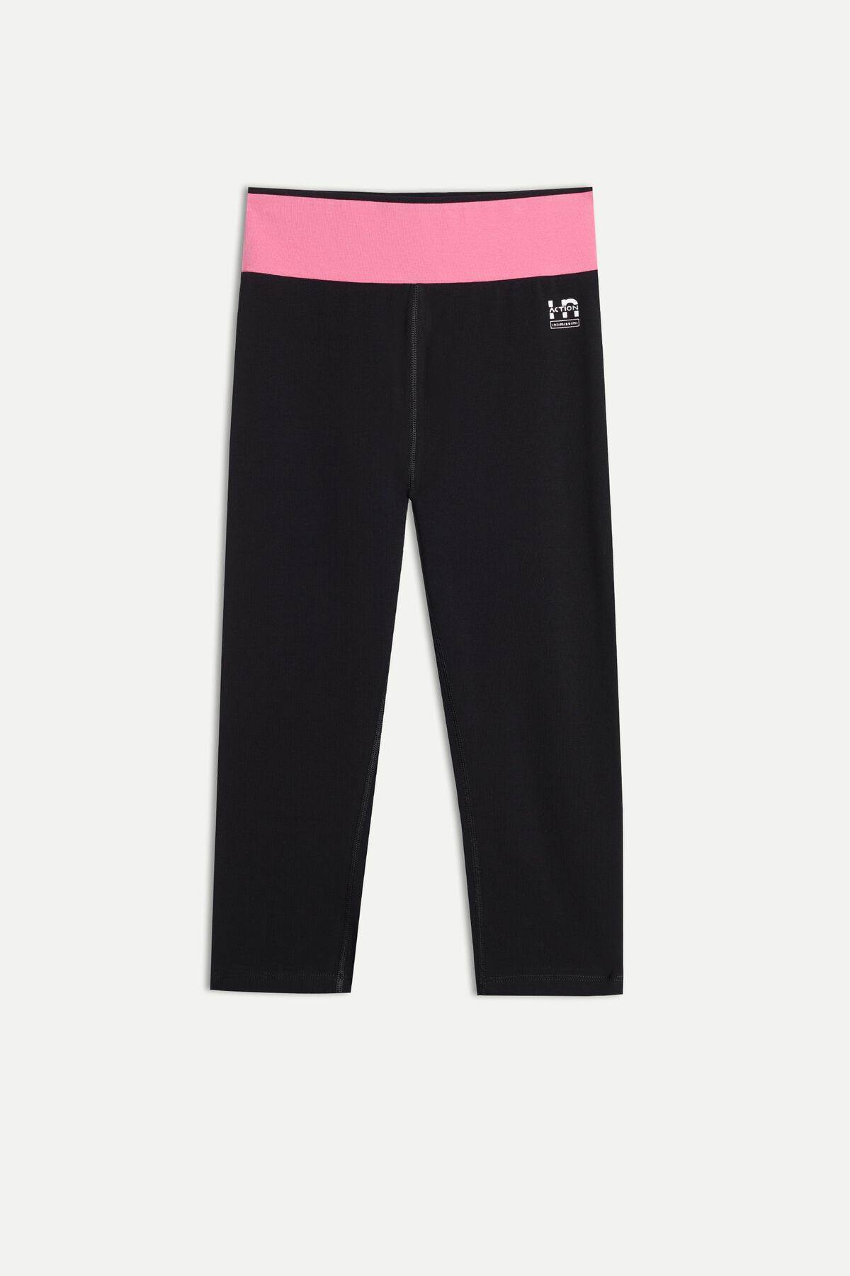 In Action Capri Leggings in Organic Stretch Cotton Intimissimi