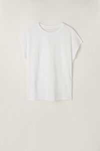Short-Sleeved Crew-Neck Ultrafresh Supima® Cotton Top