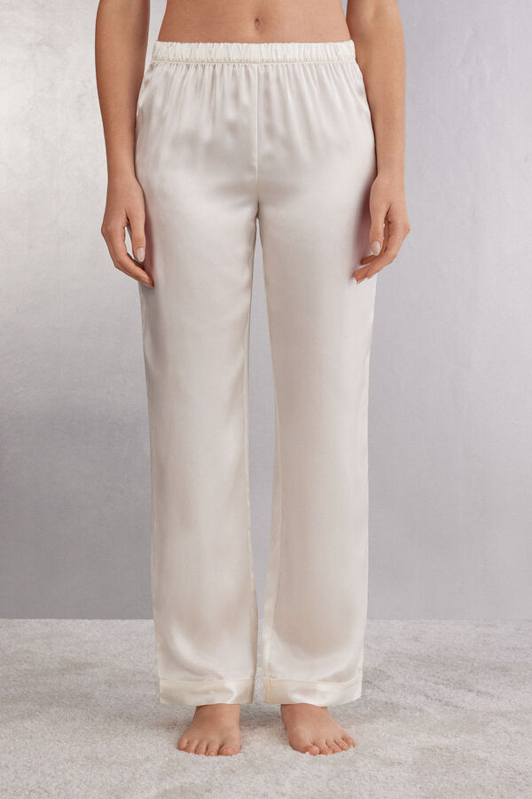 Silk Satin Trousers