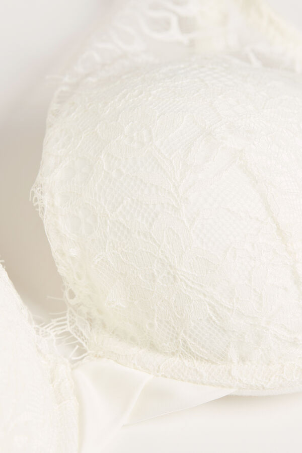 2 Reggiseni Push Up Con Dettagli In Pizzo - Nero - Donna - Foto 9