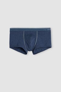 Boxershorts aus Superior-Baumwolle mit sichtbarem Elastikbund