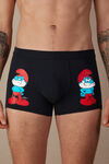Boxers Grande Smurf em Algodão Supima® Elástico