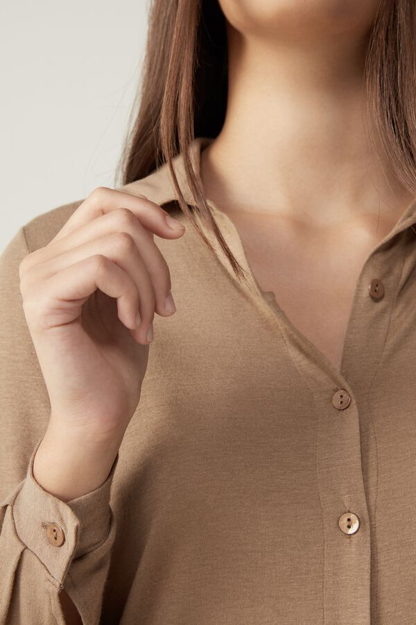 Top in Modal and Ultralight Cashmere