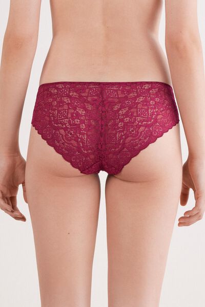 Culotte en Dentelle à Taille Basse