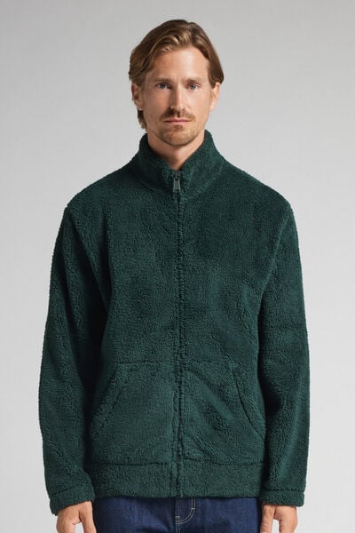 Felpa Teddy con Zip