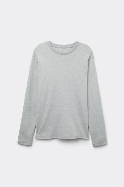 Langarmshirt aus Baumwolle