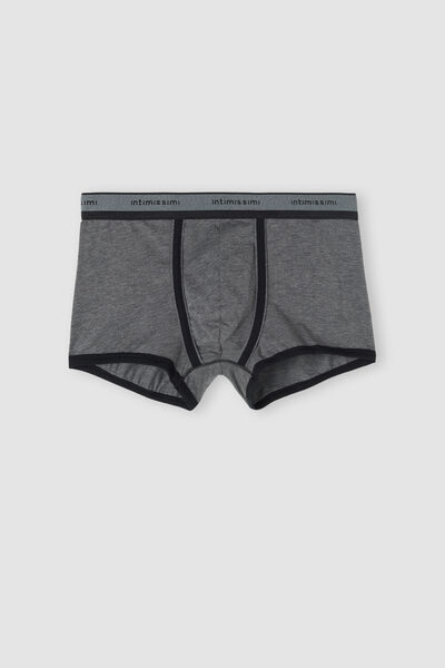 Boxershorts aus Supima®-Stretch-Baumwolle mit Logo