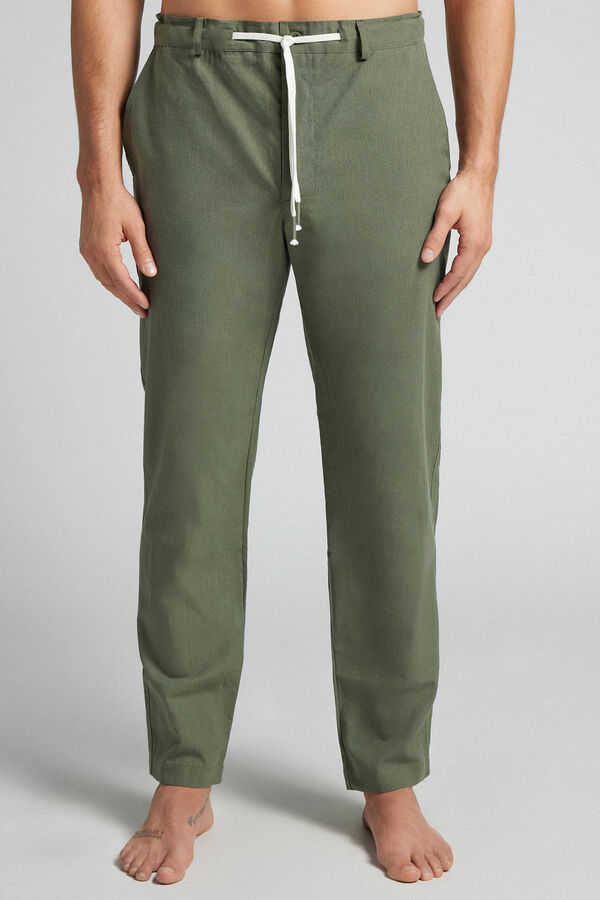 Linen and Cotton Trousers