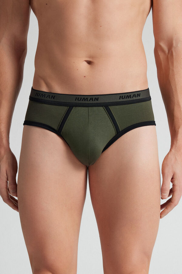 Men&rsquo;s Superior Cotton Briefs with Logo