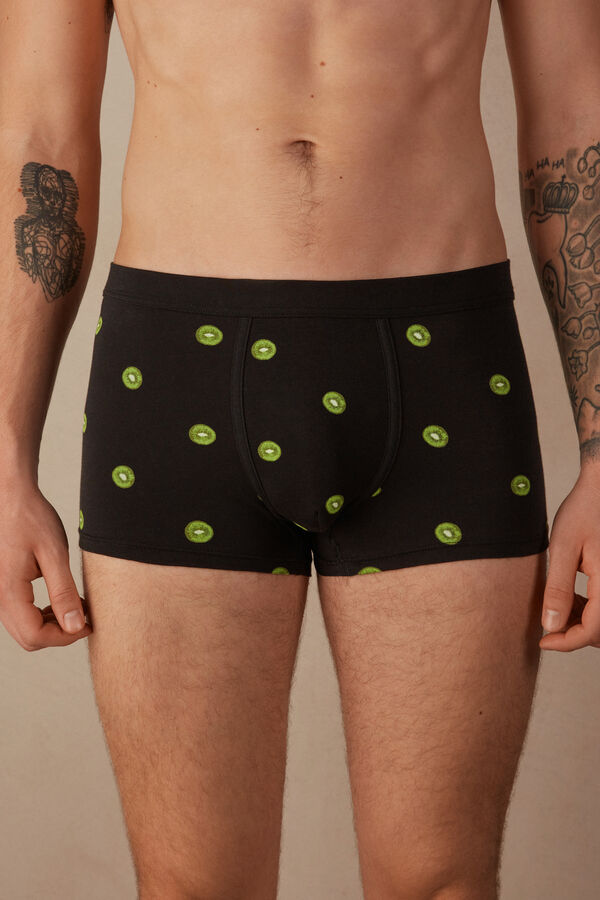 Kiwi Print Natural Fresh Supima® Cotton Boxers