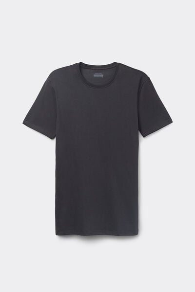 T-Shirt aus elastischer Superior-Baumwolle