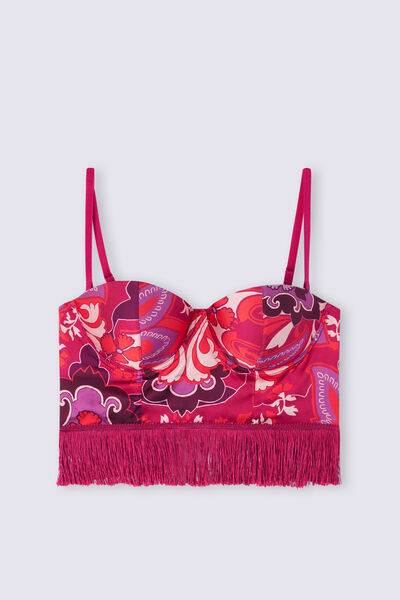 Sensual Flowers Kalıplı Giada Üst