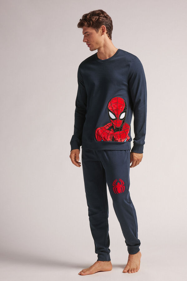 Marvel Spider-Man Full-Length Cotton Pyjamas