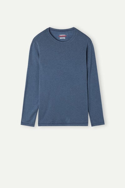 Maglia a Manica Lunga in Modal Cashmere