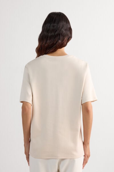 Maglia Manica Corta in Cotone Luxury