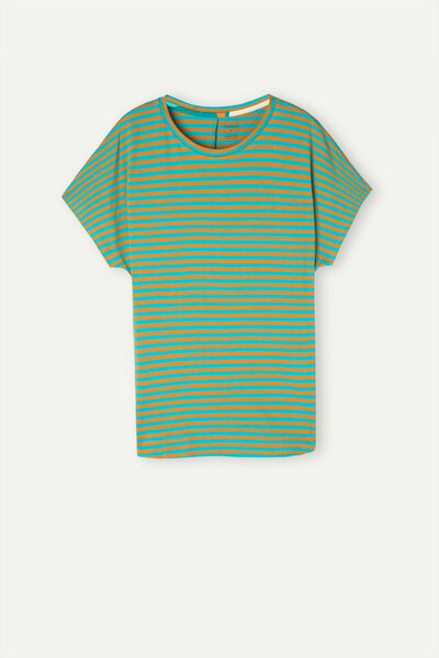 Summer Vibes Striped T-Shirt