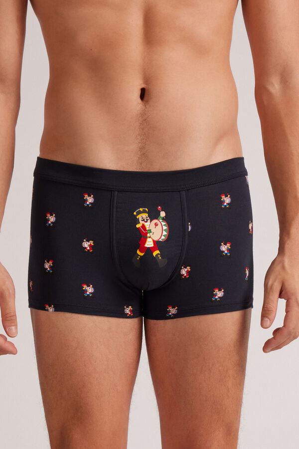 Boxershorts aus Superior-Baumwolle mit Nussknacker-Print