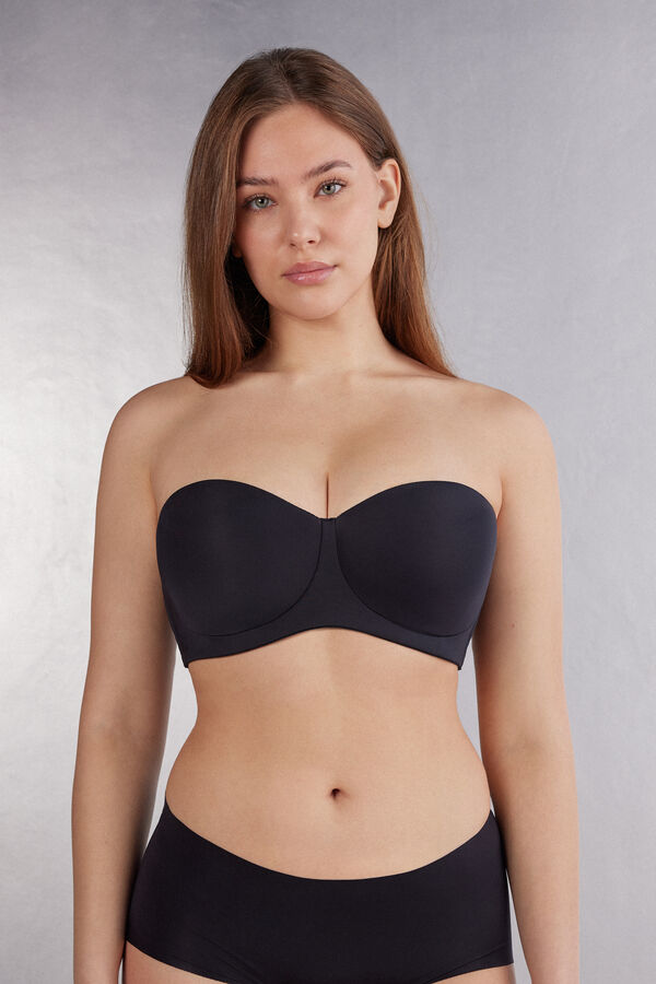 Diletta Ultralight Microfibre Bandeau Balconette Bra